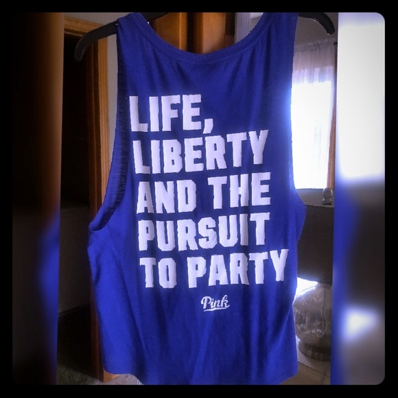 PINK Victoria's Secret Tops - Party muscle tank